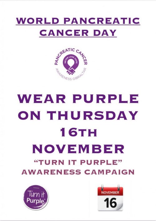 PANCREATIC CANCER AWARENESS MONTH